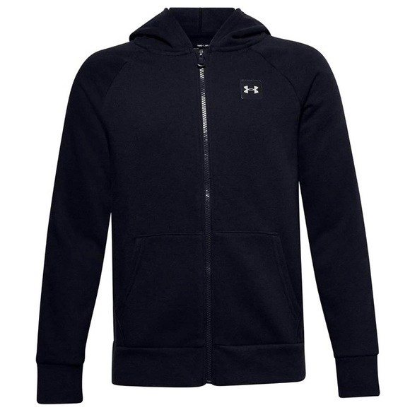 Under Armour Other - Under Armour Youth Black Fleece Full Zip Hoodie